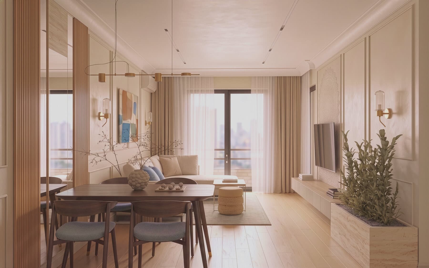One-bedroom apartment
